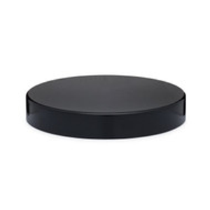 89-400 Black Phenolic Screw Top Caps (Pulp & Vinyl Liner) - X89-400A