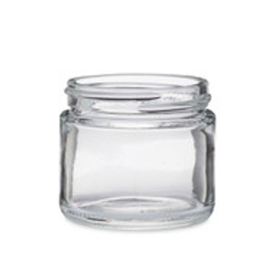 2 oz Clear Glass Straight Sided Squat Jars - 5001B03-BALT
