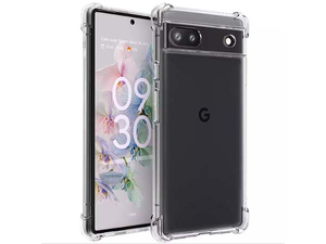Gel Case with Bumper Edges for Google Pixel 6a - Clear