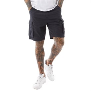Brave Soul Mens Riverwood Cargo Shorts Navy
