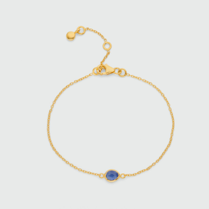 Mini Manhattan Sapphire & Gold Vermeil Bracelet
