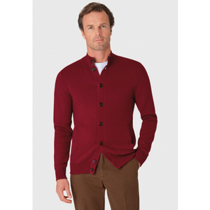 Selassie Claret Button Through Cardigan Jacket