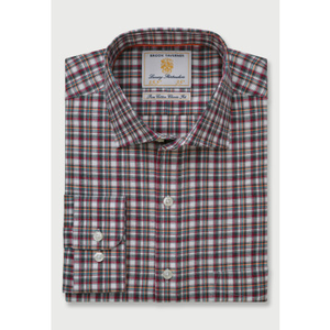 Regular Fit Forest Check Cotton Shirt