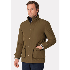 Matthews Olive Half Length Waterproof Coat