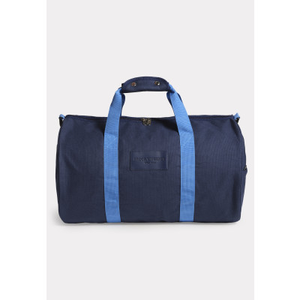 Navy Cotton Canvas Duffle Bag