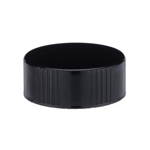 28-400 Black Phenolic Caps with Polycone Liner - X28-400C