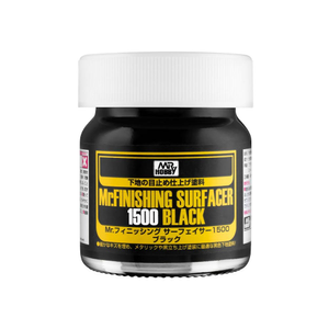 Mr. Hobby Mr. Finishing Surfacer 1500 Black - SF-288 40ml