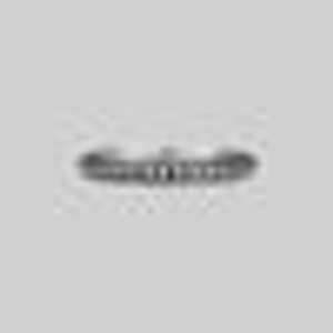 EAST. Dotted Band Silver Ring - Silver / XXLarge
