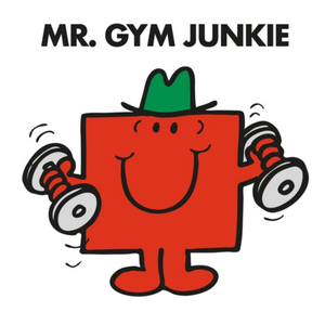 Moonpig Mr Men Mr. Gym Junkie Card