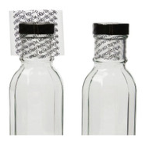 20 mm PVC 1in Shrink Bands with Tamper Message - SBT201