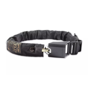 Hiplok Gold Wearable Chain Lock - Waist 24-44 Inches (gold Sold Secure): BLACK 10mm x 85cm