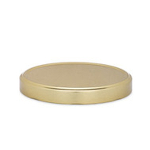110 mm Gold Metal Lug Caps (Plastisol Liner) - X110-LUG