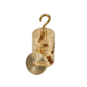 Newton Hanging Masses - 9 x 0.1N and Hanger - Pack of 10