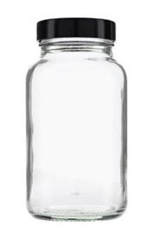 Clear Glass Jar with Screw Cap - 500ml