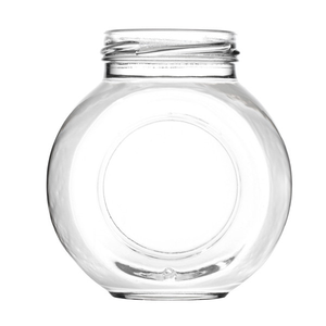 10 oz Clear Glass Lemoncello Round Jars (Cap Not Included) - 5508B33-B