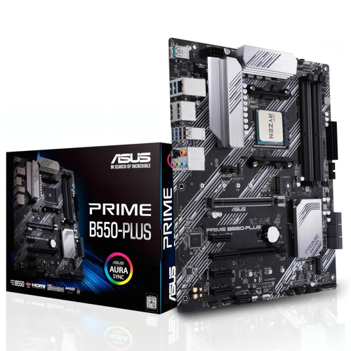 AMD Ryzen 5 5600X Six Core 4.6GHz, ASUS PRIME B550-PLUS