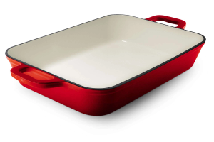 Grandfeu Red Roasting Tray, 33 cm
