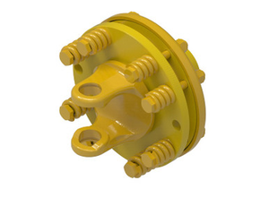 Weasler Friction Clutch Double Clamp Yoke 1-3/8" 6 Spline Series 6