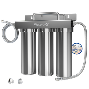 6-stage Under Sink Ultrafiltration Stainless Steel Water Filter System Waterdrop TST-UF
