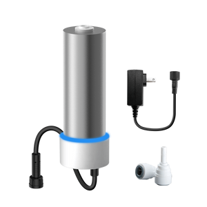 Waterdrop LED UV Water Filter for Under Sink & RO System, Mercury-Free, FCC Certified, Stainless Steel