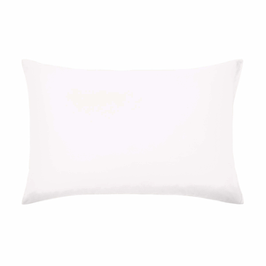 500 Thread Count Standard Pillowcase, White