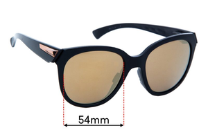 Sunglass Fix Replacement Lenses for Oakley Low Key OO9433 - 54mm Wide