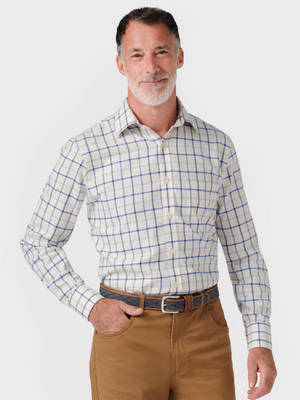 Purple Big Check Tattersall Shirt