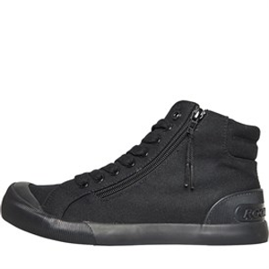 Rocket Dog Womens Jazzin Hi Canvas Pumps Black