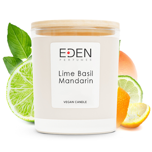 Lime, Basil & Mandarin - Vegan Candle