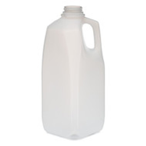 64 oz Natural HDPE Plastic Beverage Containers (Cap Not Included) - 37564-B