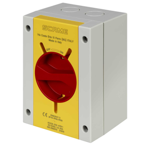 20A 4 Pole Rotary Isolator Switch IP66 / IP69