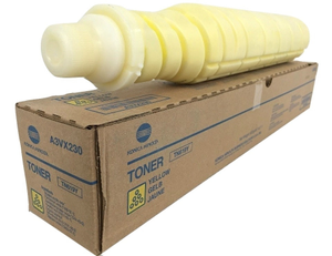 Konica Minolta A3VX230 TN619Y OEM Toner Cartridge, 71K pages, Yellow