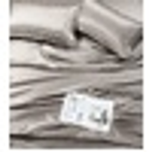 Satin Sheet Set Queen Bed Mocha
