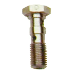 Goodridge 3/8-24 Double Banjo Bolt in Stainless Steel Finish (773-03C)