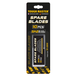 TOUGH MASTER Utility Knife Blades 10 Pieces, Box of 10 Blades to fit Cutting Tool (TM-USB10)