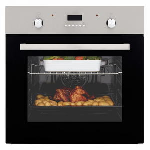 60L Stainless Steel Built-In Electric Fan Oven