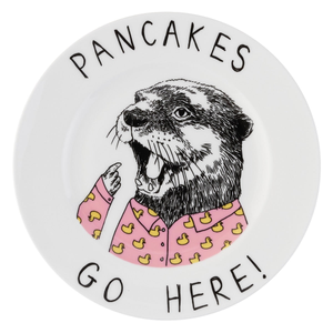 Pancakes Go Here! Side Plate (one size)