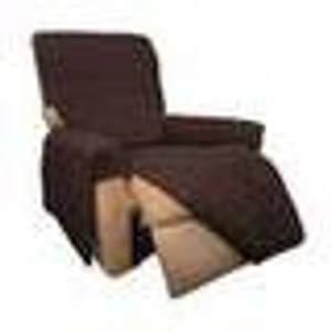 Fitted Recliner Protector - Brown
