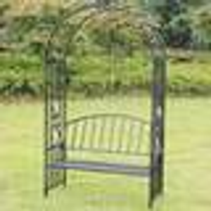 Victorian Garden Arch with seat