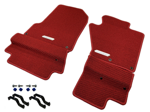 Genuine Honda S2000 Premium Carpet Floor Mats (Red - Right Hand Drive) (08P16S2A541A)