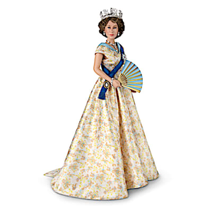 Her Majesty The Queen Commemorative Portrait Doll