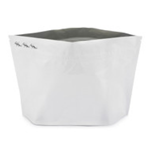 White Child-Resistant Capable Exit Bag, 12in x 9in x 4in - 1002Z05WHT