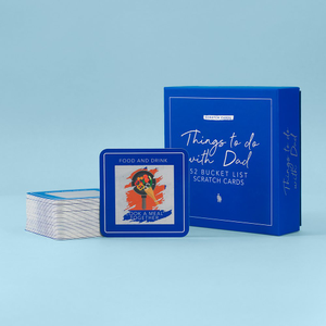 Things to Do With Dad 52 Bucket List Scratch Cards
