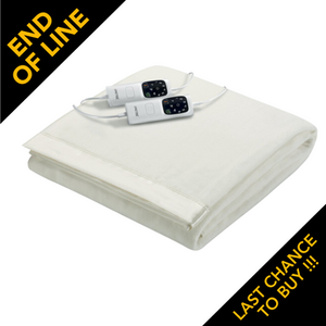 Imetec, 16754, Blanket Adapto Double Dual, White