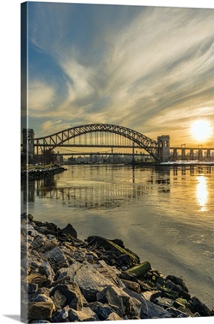 Hell Gate And RFK Triborough Bridges, Ralph Demarco Park; Queens, New York