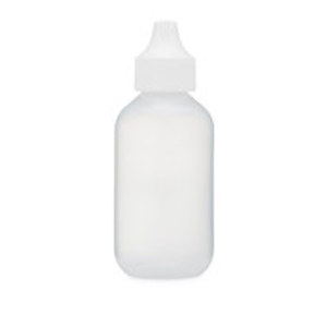 2 oz Natural LDPE Plastic Dropper Bottles - 1201B11NAT