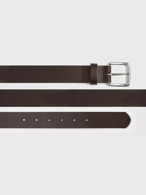 Brown Leather Pants Belt