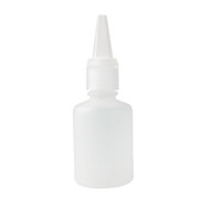 1.7 oz Natural HDPE Plastic Kautex Needle Tip Bottles - 3112B07