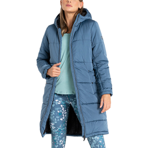 Dare 2b Womens Reputable II Longline Padded Jacket - Orion Grey - 20 / Orion Grey