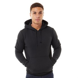 Brave Soul Mens Hugh Hoodie Black